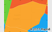 Political Simple Map of S.Juan la laGUNA