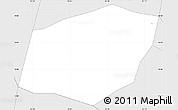 Silver Style Simple Map of S.Juan la laGUNA