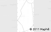 Blank Simple Map of S.Lucia Utatlan, no labels