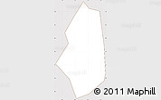 Classic Style Simple Map of S.Lucia Utatlan, cropped outside