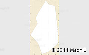 Classic Style Simple Map of S.Lucia Utatlan, single color outside