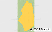 Savanna Style Simple Map of S.Lucia Utatlan