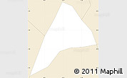 Classic Style Simple Map of S.Ma. Visitacion