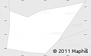 Silver Style Simple Map of S.Pablo L Laguna