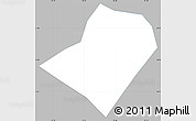 Gray Simple Map of S.Pedro L.Laguna, single color outside