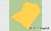 Savanna Style Simple Map of S.Pedro L.Laguna, cropped outside