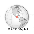 Outline Map of Santiago Atitlan