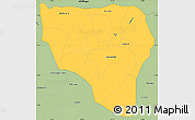 Savanna Style Simple Map of Solola