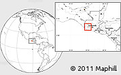 Blank Location Map of S.Tomas la Union