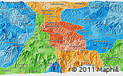 Political Shades 3D Map of Totonicapan