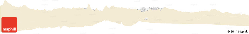Classic Style Horizon Map of Totonicapan, single color outside