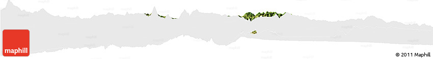 Satellite Horizon Map of Totonicapan, single color outside