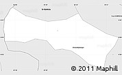 Silver Style Simple Map of Momostenango
