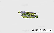 Satellite Panoramic Map of Totonicapan, single color outside