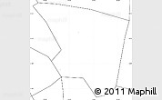 Blank Simple Map of S.Cr.Totonicapan