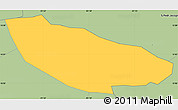 Savanna Style Simple Map of S.Luc la Reforma