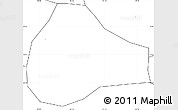 Blank Simple Map of S.Ma. Chiquimula