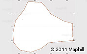 Classic Style Simple Map of S.Ma. Chiquimula, cropped outside