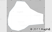 Gray Simple Map of S.Ma. Chiquimula, single color outside