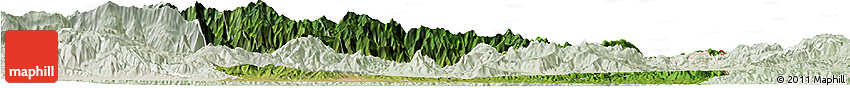 Satellite Horizon Map of Zacapa, lighten