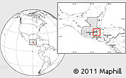 Blank Location Map of La Union, highlighted country, highlighted parent region, within the entire country