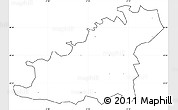 Blank Simple Map of Guernsey, cropped outside, no labels