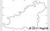 Blank Simple Map of Guernsey, no labels