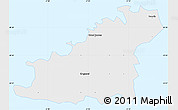 Flag Simple Map of Guernsey, single color outside, flag rotated