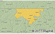 Savanna Style 3D Map of Contuboel