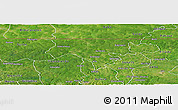 Satellite Panoramic Map of Contuboel