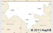 Classic Style Simple Map of Contuboel