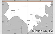 Gray Simple Map of Contuboel