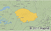 Savanna Style 3D Map of Xitole