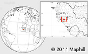 Blank Location Map of Xitole
