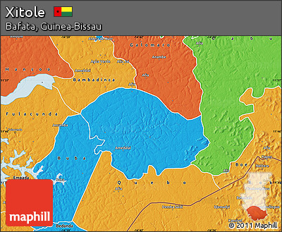 Political Map of Xitole