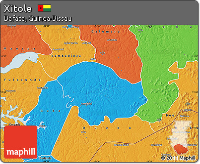 Political Map of Xitole