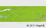 Physical Panoramic Map of Xitole
