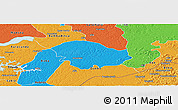 Political Panoramic Map of Xitole