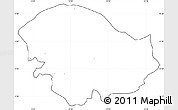 Blank Simple Map of Xitole, cropped outside, no labels