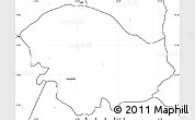 Blank Simple Map of Xitole