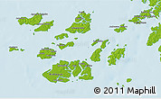 Physical 3D Map of Bolama