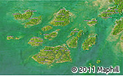Satellite 3D Map of Bolama