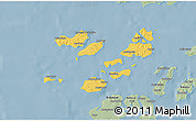 Savanna Style 3D Map of Caravela (Uno)