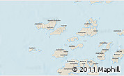 Shaded Relief 3D Map of Caravela (Uno)