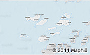 Silver Style 3D Map of Caravela (Uno)
