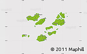 Physical Map of Caravela (Uno), cropped outside