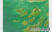 Satellite Map of Caravela (Uno)