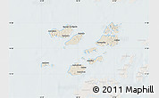 Shaded Relief Map of Caravela (Uno), lighten