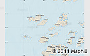 Shaded Relief Map of Caravela (Uno)