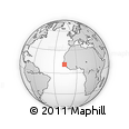 Outline Map of Caravela (Uno)